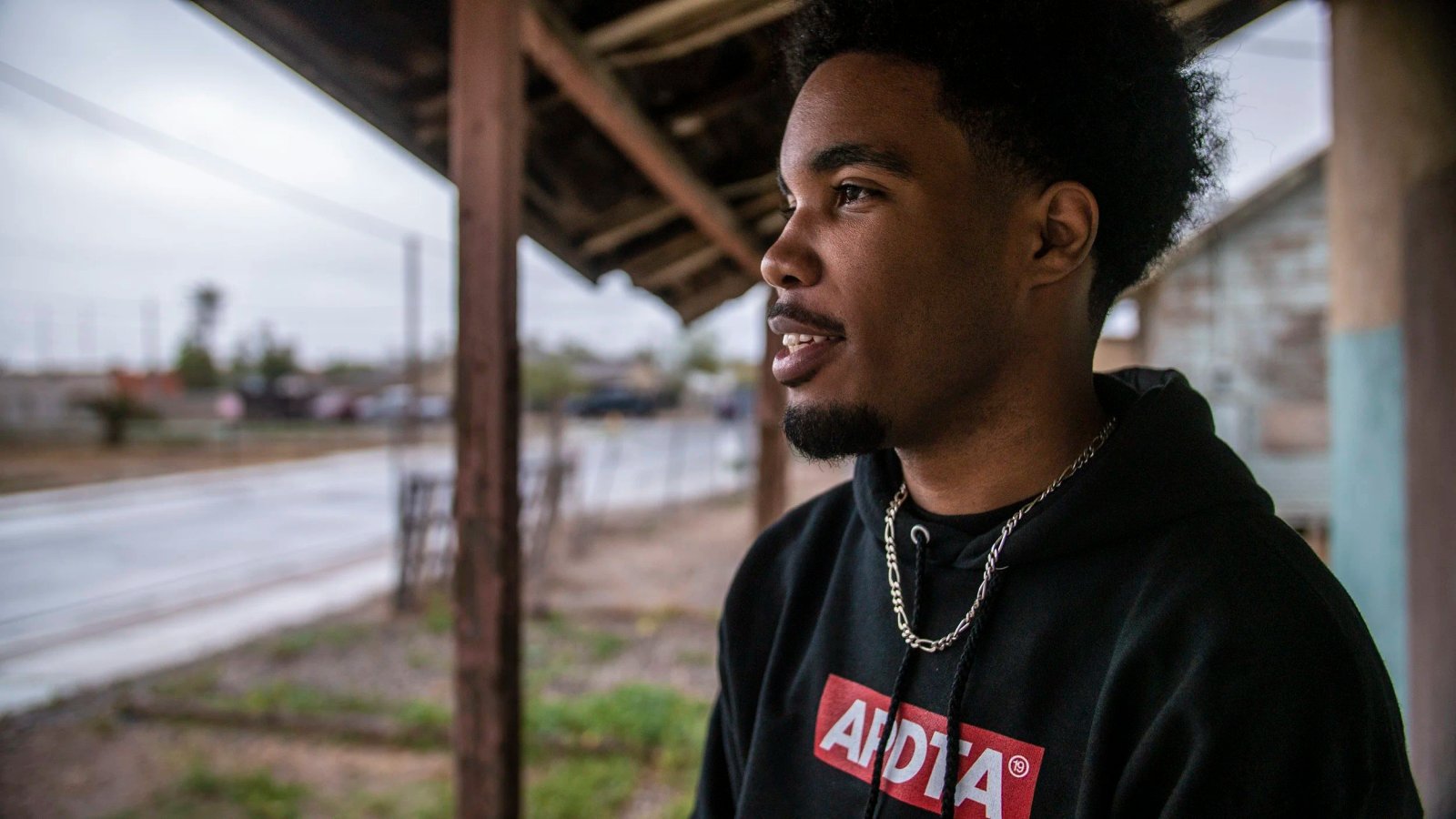 Black APDTA™ Logo Hoodie